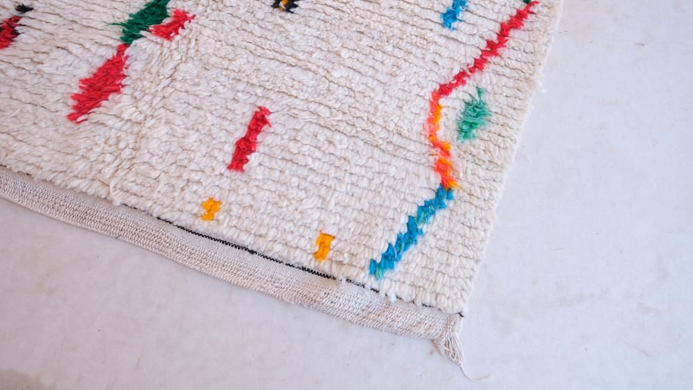 New Azilal 250.00 cm x 137.00 cm | Handcrafted Azilal Wool & Cotton Rug