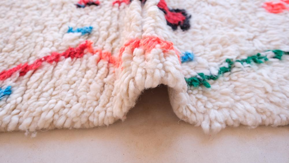 New Azilal 250.00 cm x 137.00 cm | Handcrafted Azilal Wool & Cotton Rug