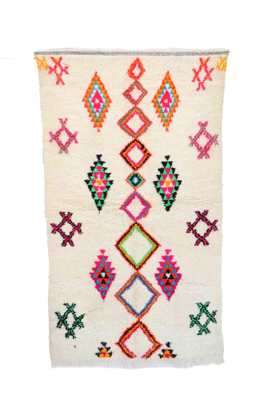 New Azilal 241.00 cm x 134.00 cm |  Perfect  Berber Rug for Your Living Space