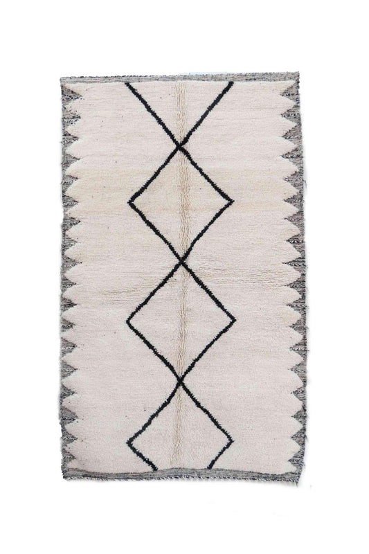 New Beni Ourain 268.00 cm x 166.00 cm