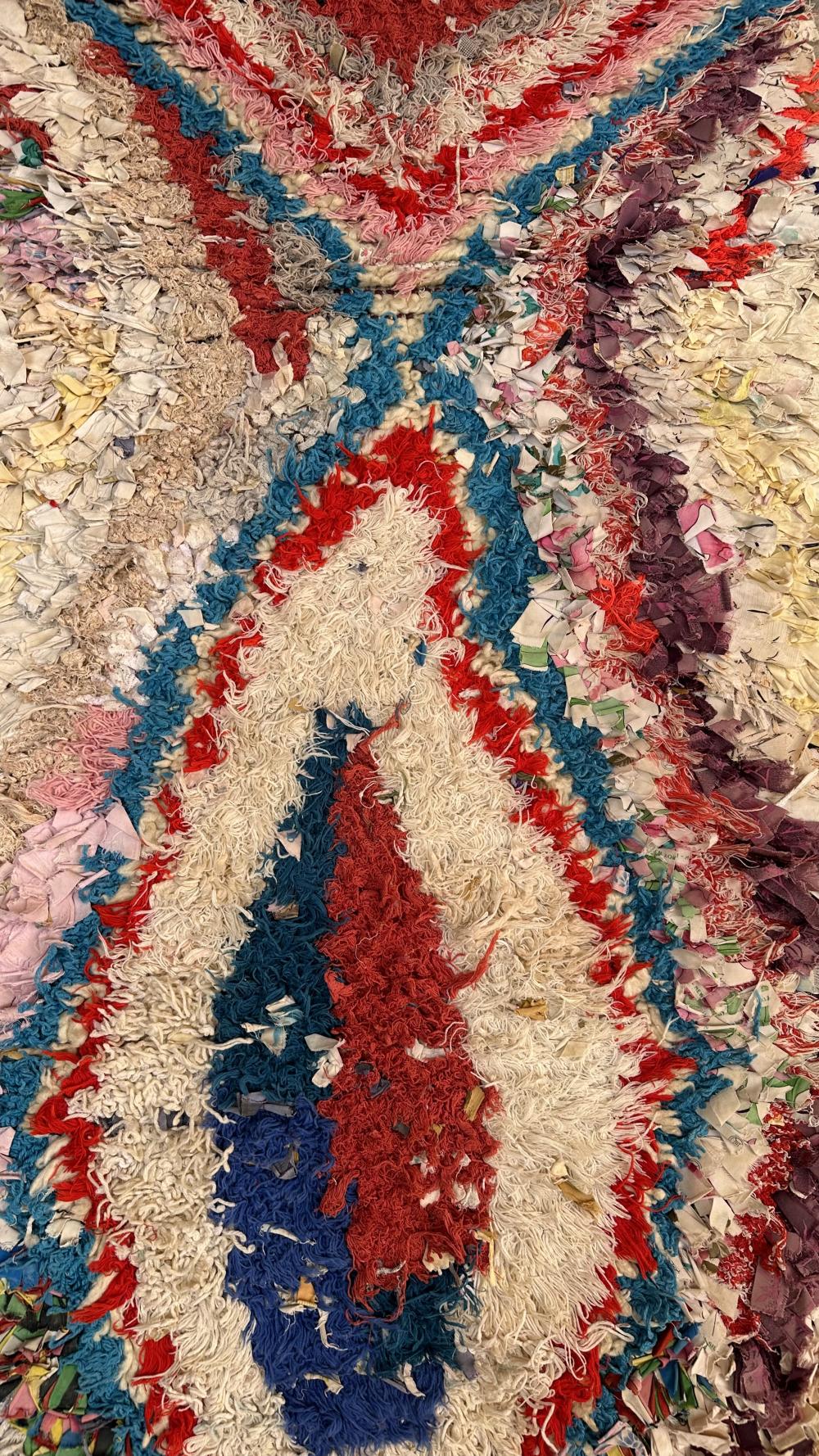 Vintage Boucherouite 193.00 cm x 75.00 cm