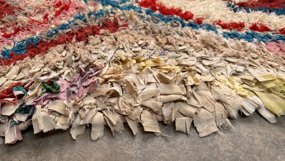 Vintage Boucherouite 193.00 cm x 75.00 cm