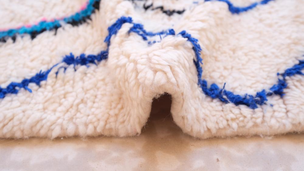 New Azilal 234.00 cm x 129.00 cm | Hand-Knotted Wool & Cotton Rug