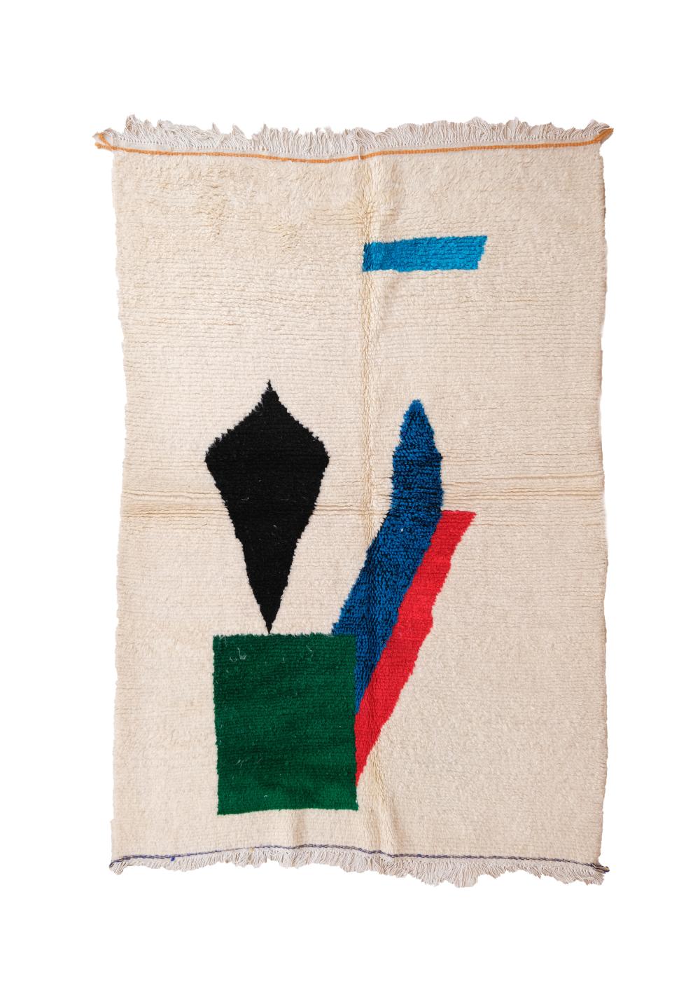 New Azilal 7.25 x 5.18 ft | 221x158 cm | Berber Moroccan Rugs For Home