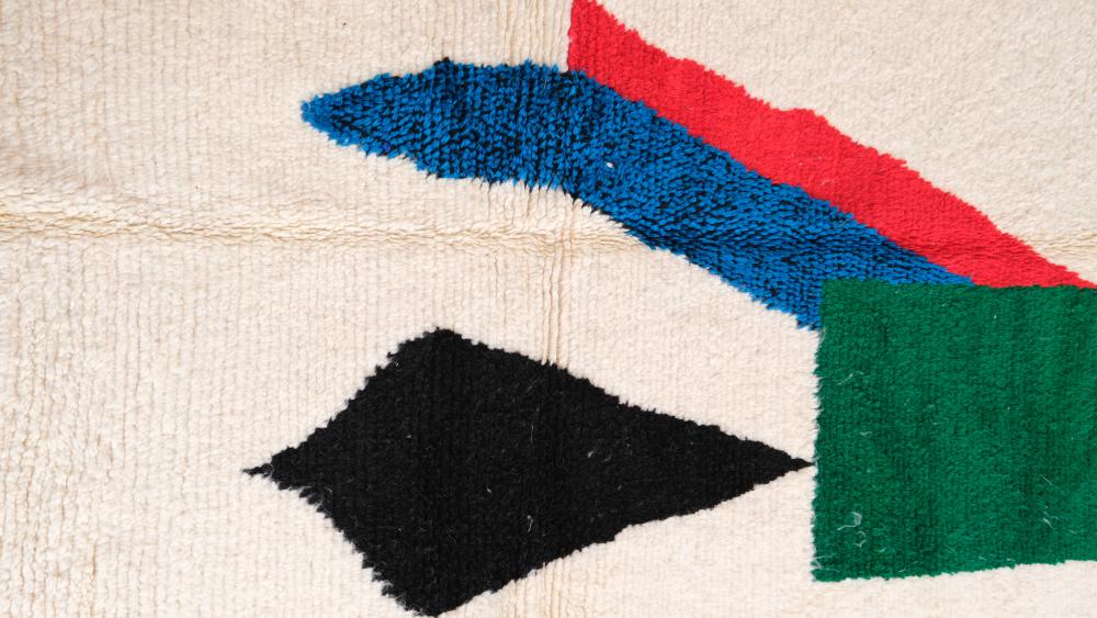 New Azilal 7.25 x 5.18 ft | 221x158 cm | Berber Moroccan Rugs For Home