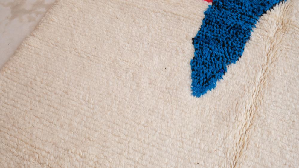 New Azilal 7.25 x 5.18 ft | 221x158 cm | Berber Moroccan Rugs For Home