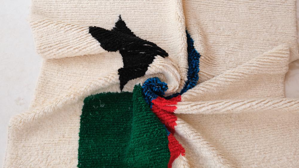 New Azilal 7.25 x 5.18 ft | 221x158 cm | Berber Moroccan Rugs For Home