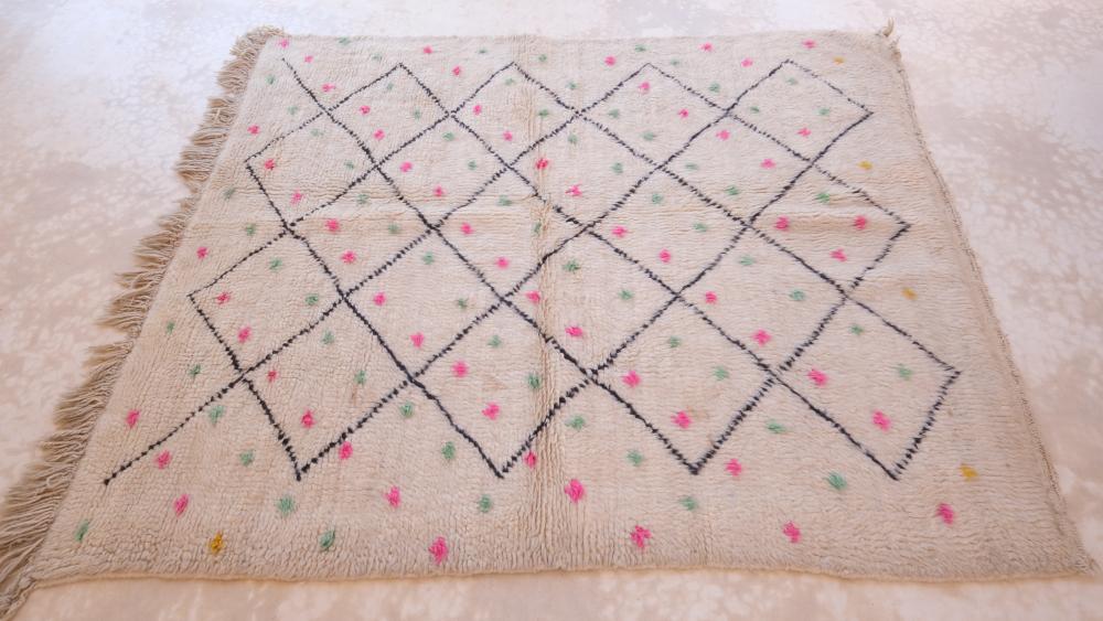 New Beni Ourain 186.00 cm x 151.00 cm