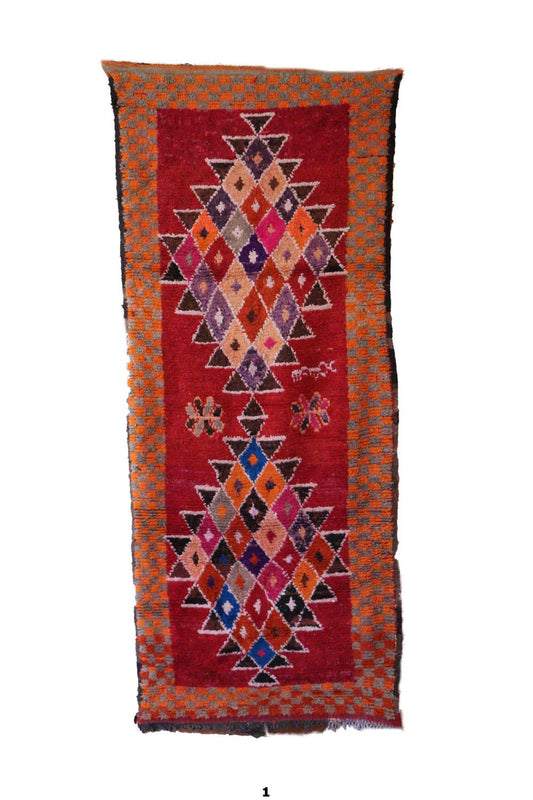 Vintage Ait Bou Sbaa 275.00 cm x 109.00 cm