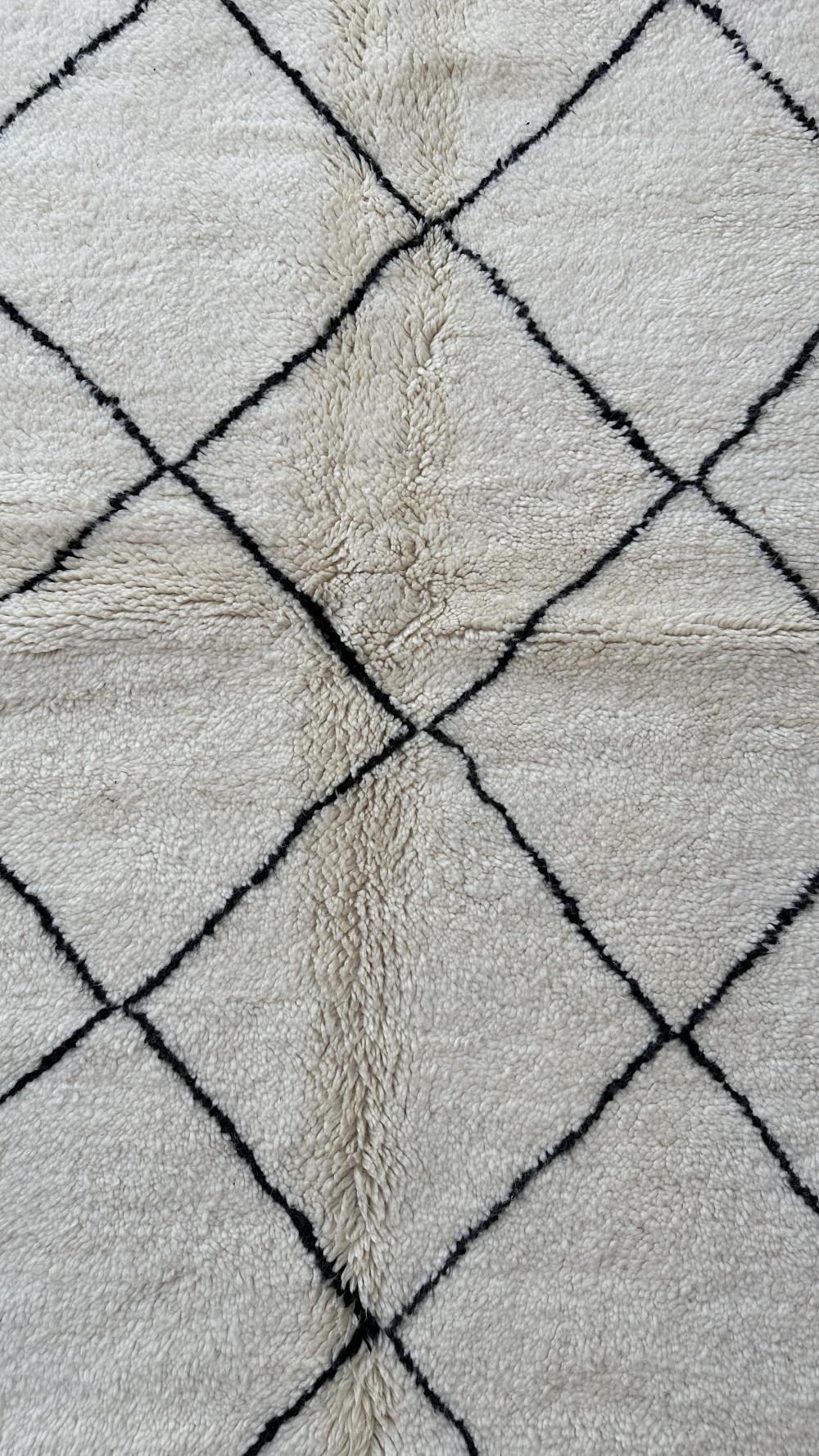 New Beni Ourain 202.00 cm x 154.00 cm