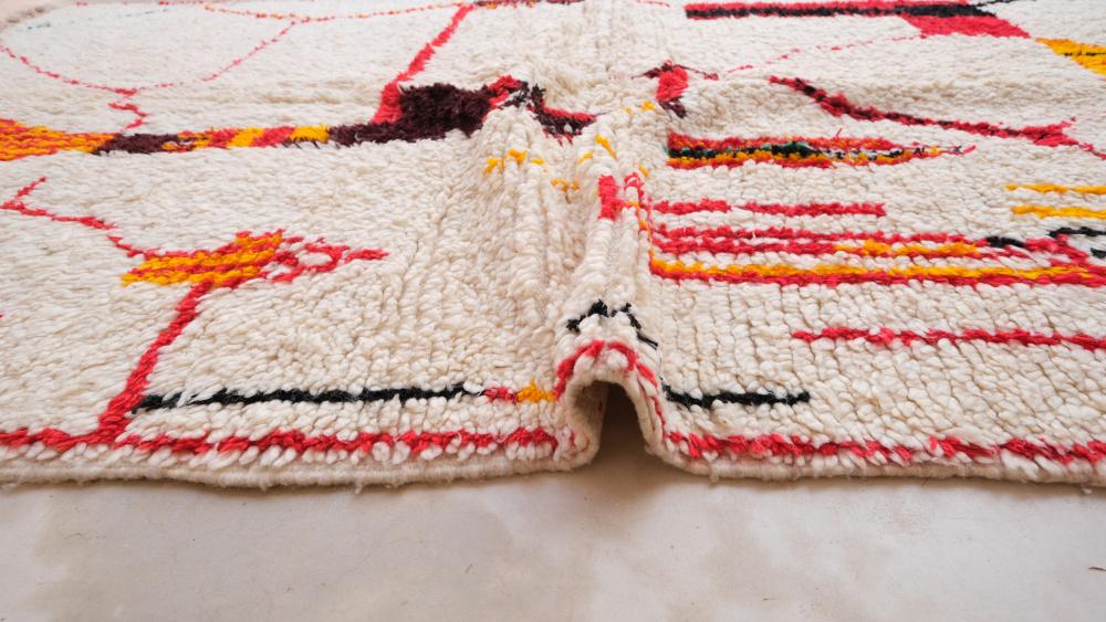 New Azilal 259.00 cm x 145.00 cm | Authentic Azilal Washable Moroccan Rug