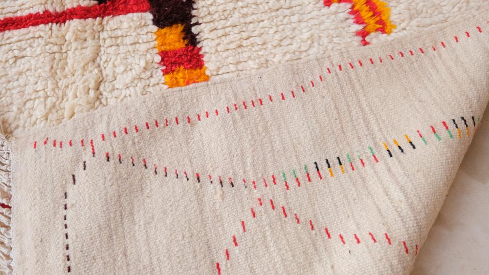 New Azilal 259.00 cm x 145.00 cm | Authentic Azilal Washable Moroccan Rug