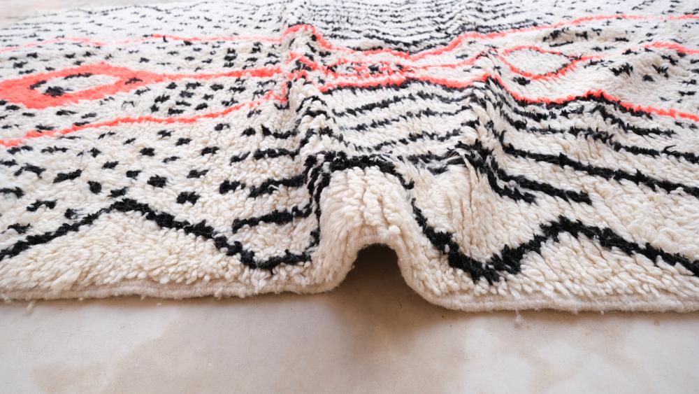 New Azilal 262.00 cm x 141.00 cm | Beautiful Azilal Moroccan Berber Rugs