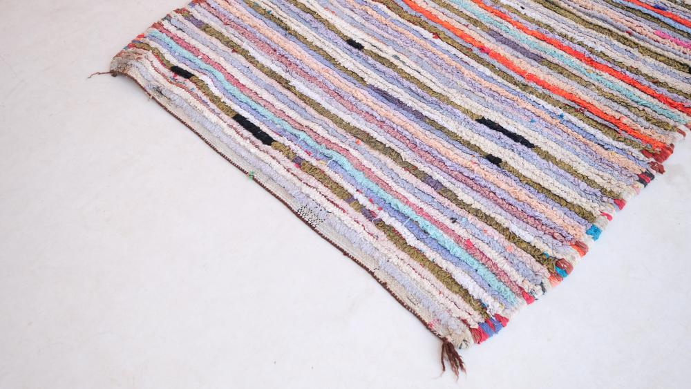 Vintage Boucherouite 239.00 cm x 110.00 cm