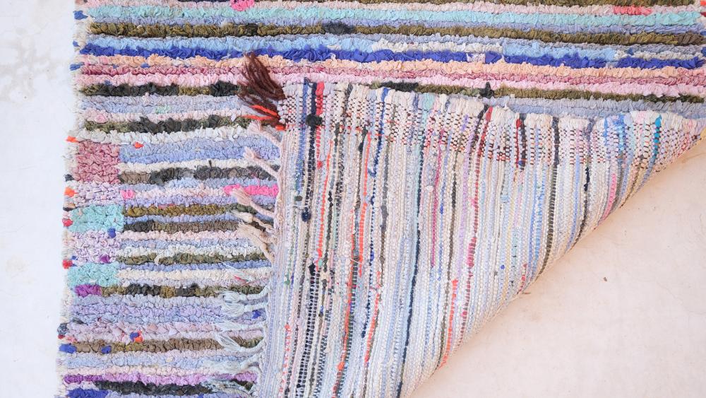 Vintage Boucherouite 239.00 cm x 110.00 cm