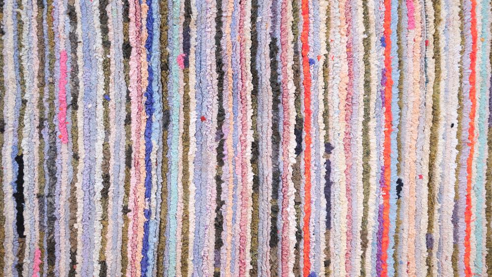 Vintage Boucherouite 239.00 cm x 110.00 cm