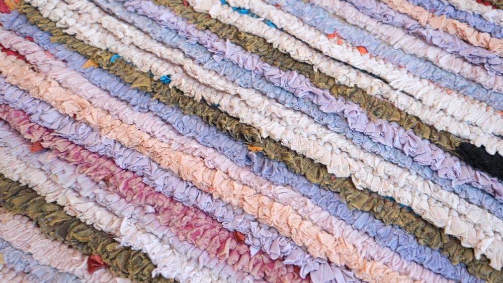 Vintage Boucherouite 239.00 cm x 110.00 cm