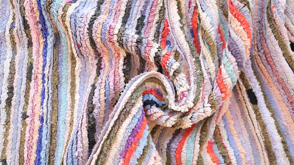 Vintage Boucherouite 239.00 cm x 110.00 cm