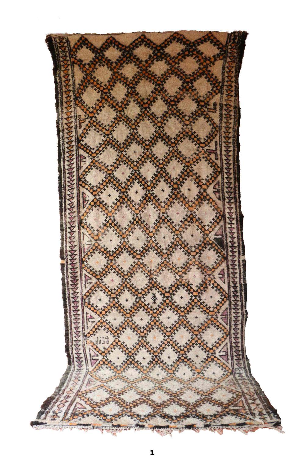 Vintage Beni Ourain 423.00 cm x 183.00 cm